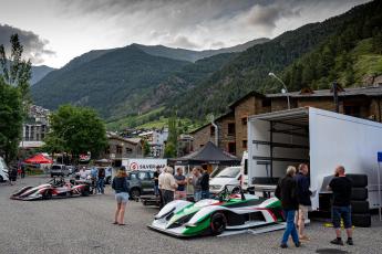 Pujada Arinsal 2021: Osella PA30T (Cyrille Frantz), Silver Car CS (Raül Ferré). Foto: Josep Maria Montaner